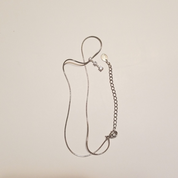 Claire's CZ 3 Stone Necklace - Picture 2 of 4